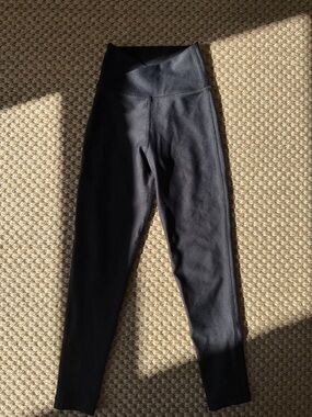 Girls' Black High-Waist Performance Leggings size xs